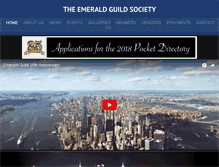 Tablet Screenshot of emeraldguild.org